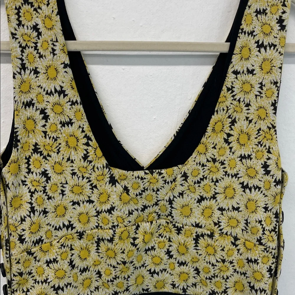 Maeve Anthrologie Daisy Crop Top - Picture 3 of 4